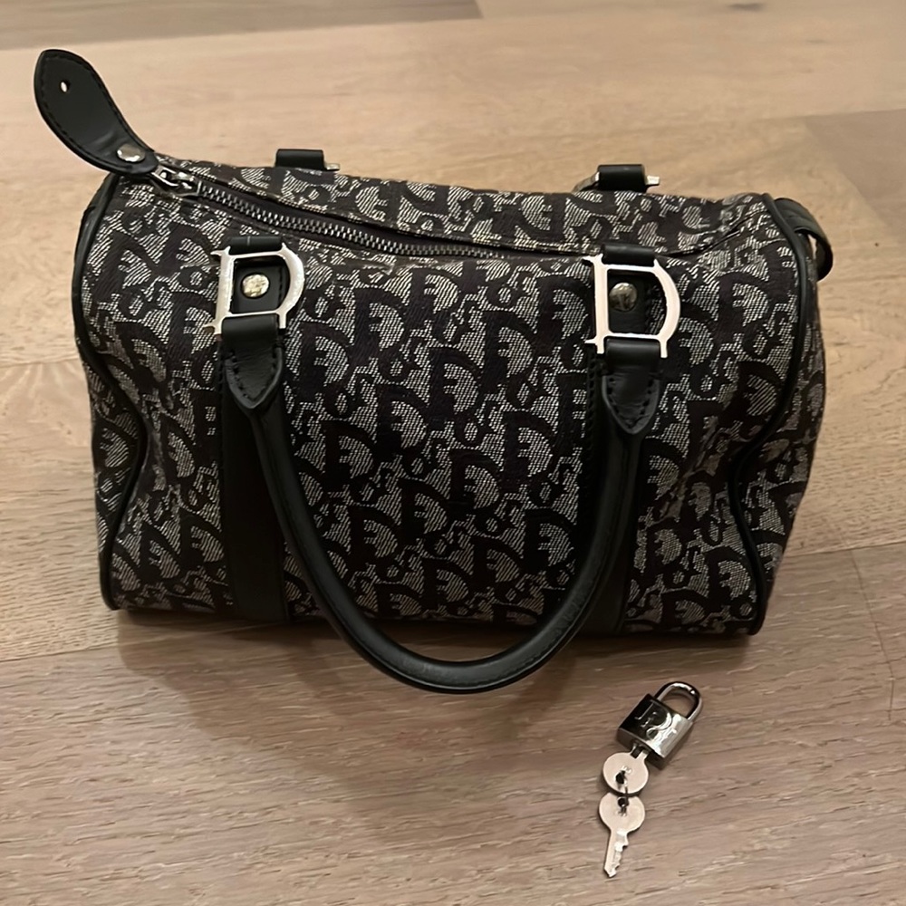 Christian Dior Trotter Mini Boston Bag